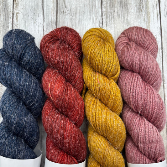 Midnight, Pumpkin, Ochre, High Tea 4 Pack