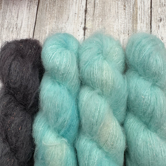 Suri Lace Graphite + Aqua 4 Pack